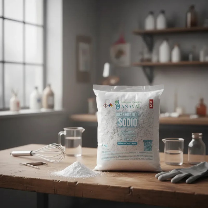 Bicarbonato De Sodio Industrial En Presentación De 1 Kg