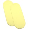 BabyPrem 2 Fitted Cotton Moses Basket Sheets (73-76 x 28-30cm) Lemon