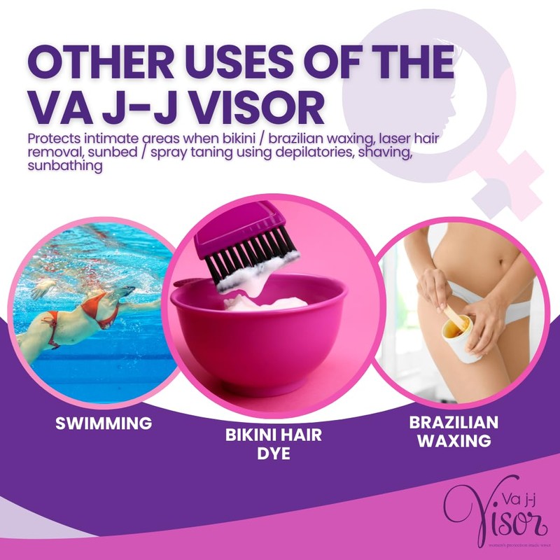 Va j-j Visor Ladies Intimate Care Protection Shield for Laser