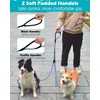 PetBonus Rope Double Dog Leash, No Tangle Dual Leash, Reflective