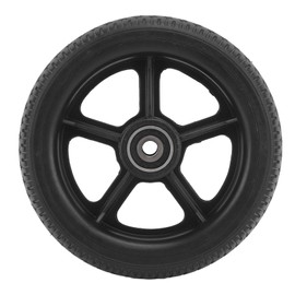 6.5 Inch Electric Scooter Solid Tire Rubber Anti Slip Explosion Proof Electric Scooter Wheel with Hub for Replacement