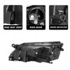 SOCKIR Halogen Headlight Assembly Fit for 2009 2010 2011 Volkswagen