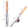 NICAVKIT Pack of 2 Hand Weeder Fork Weeder Tool Garden