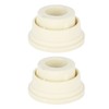 Haowecib Pool Ladder Rubber Buffer, 2 Pieces Safety Protection Replacement