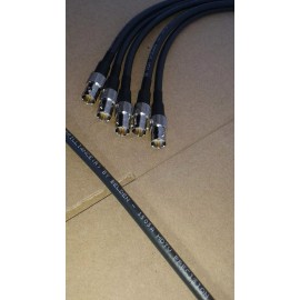 Belden 5  BELDEN1505A HD-SDI Digital Video Adapter 4.5GHZ DIN 1.0/2.3 /BNC 75 ohm  1FT