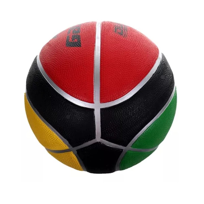 Gaser Balón Basquetbol Multicolor Dunk No. 7 (Amarillo, Verde, Negro,