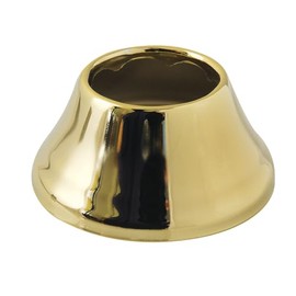 Kingston Brass FLBELL11232 Made to Match 1-1/2 in. ID x 3 in. OD Bell Flange, 3'' (L) x 3'' (W) x 1-3/8'' (H), Polished Brass