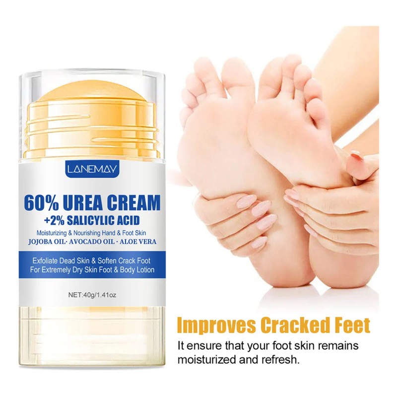 Crema Hidratante Para Agrietamiento Y Urea Para Pies