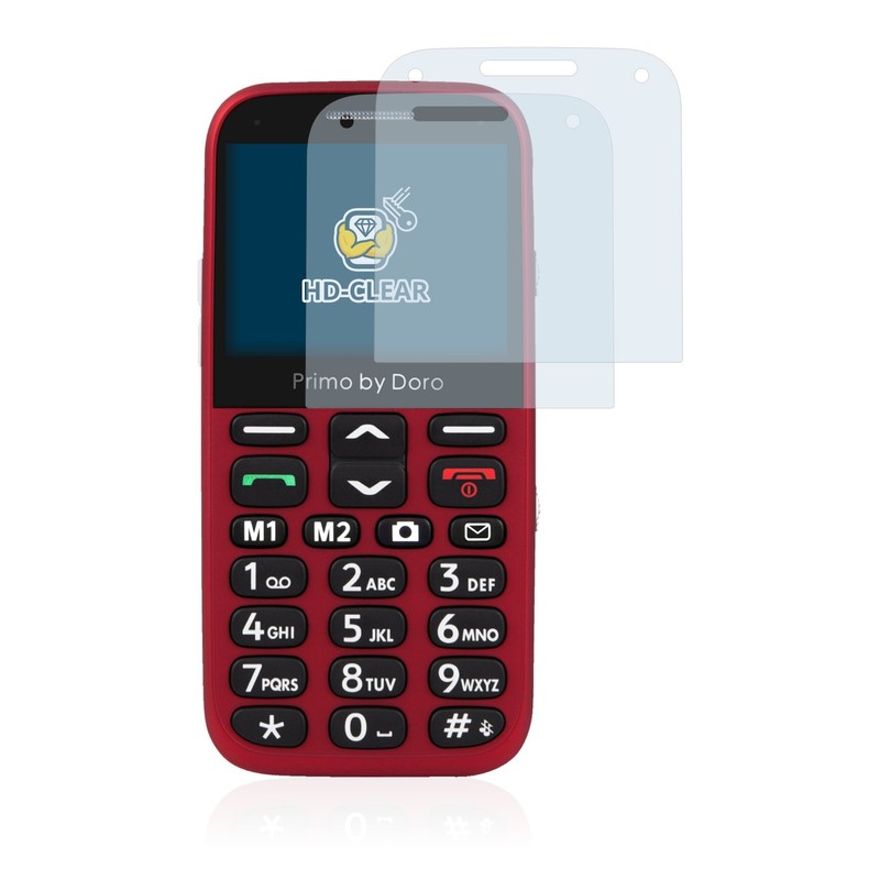 BROTECT (Pack of 2 Screen Protectors for Doro Primo 366