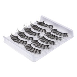 Outanaya Natural Dense False Eyelash Extensions for Women Lightweight and Comfortable Lashes for Daily Wear for Parties Salon Use