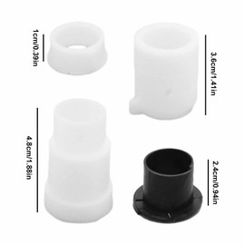 Hoypeyfiy F3TZ2C342A Clutch Pedal Bushing Repair Kit Replacement for Ford F series 150 F series 250 F series 350 1992 1993 1994 1995 1996 1997 Replace F3TZ-2C342-A