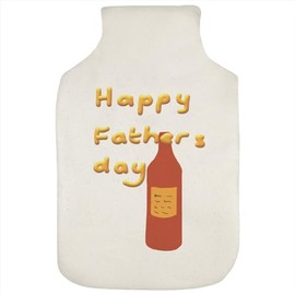 'Happy Fathers Day ' Hot Water Bottle Cover (HW00035300)