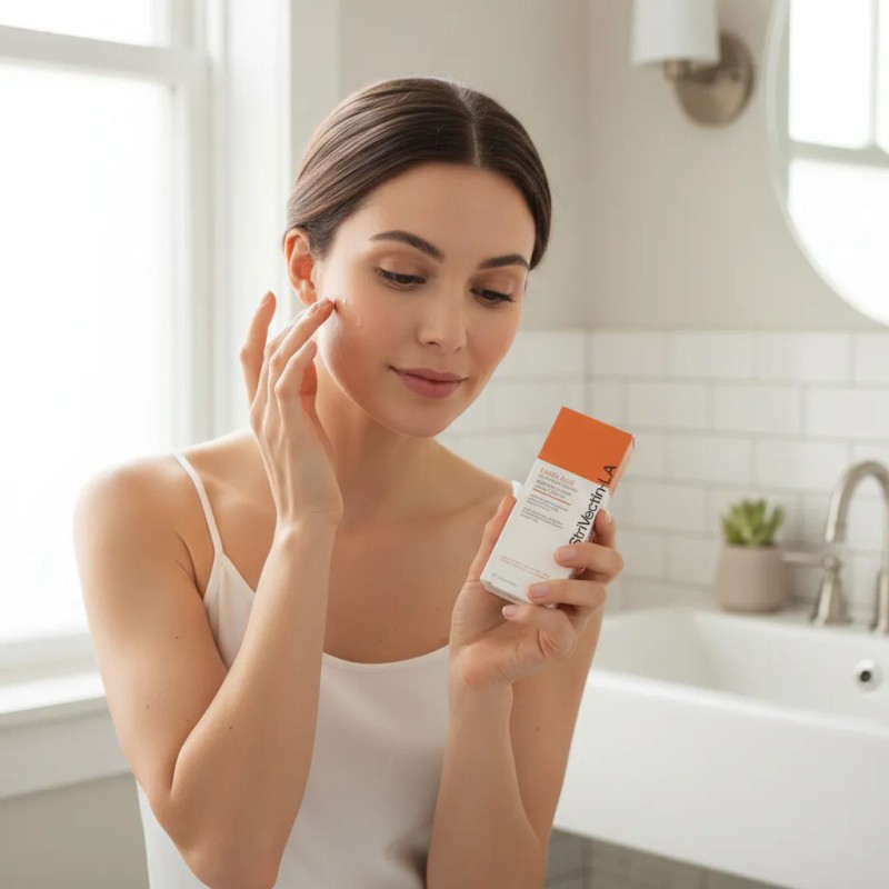 Strivectin-la Sérum Exfoliante Con Ácido Lactico Mixta Noche