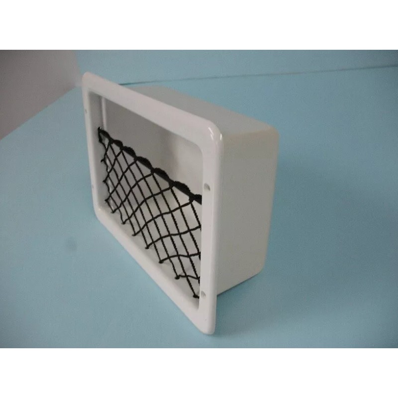 SSI 47605800 SSI Cargo recessed storage Box gloss WHT w/black