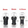 Toolstar CNC Router Collet, Alloy Collet Chuck Adapter Replacement Driver