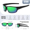 Ofwin Polarized Sports Sunglasses for Men Women Driving Cycling Fishing