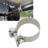 Exhaust Seal Clamp, Universal Band Clamps Rustproof Muffler Clamp High