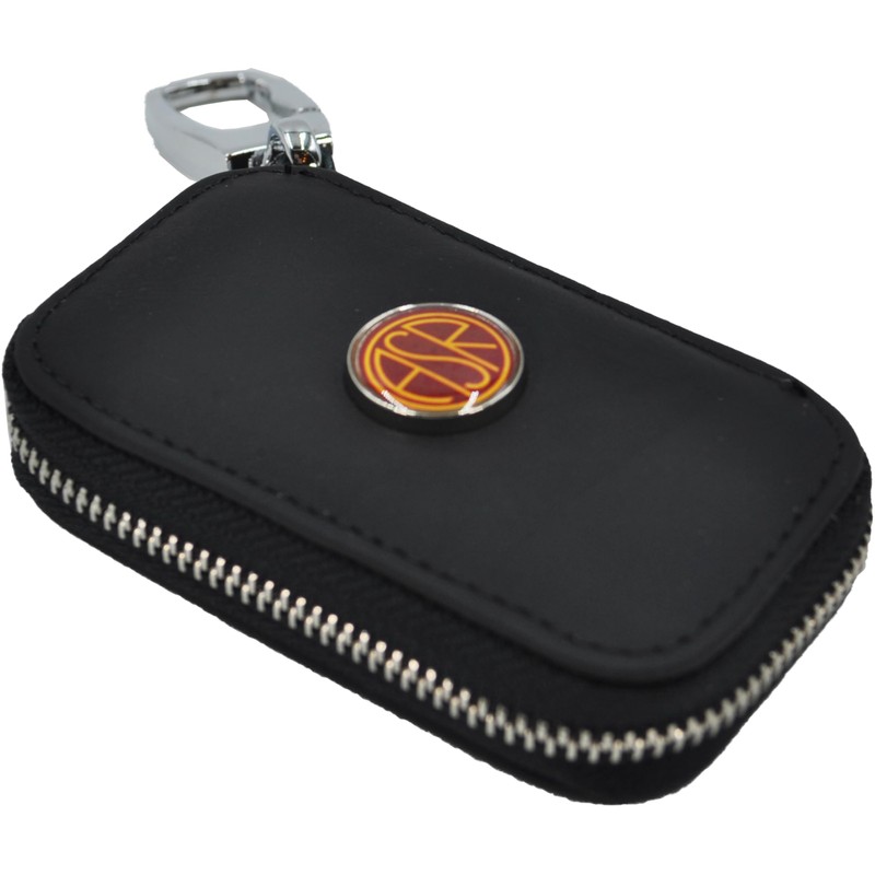AS Roma Roma 163339 Unisex Adult Keyring, Black, 8 x