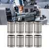 10 Pcs Linear Ball Bearing LM12UU 12mm ID 21mm OD