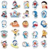 50PCS Doraemon Stickers Anime Stickers for Laptop Water Bottle Computer
