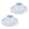 2 Pack Above Ground Pool Ladder Deck Flange, Deck Flange