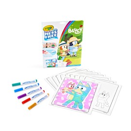 Crayola Bluey Color Wonder Coloring Set, 18 Bluey Coloring Pages, Toddler Stocking Stuffer, Holiday & Christmas Gifts for Kids, Mess Free Coloring for Toddlers, Toys & Games