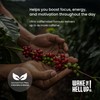 Wake The Hell Up! 1lb Ultra-Caffeinated Cannoli Ground Coffee, Low