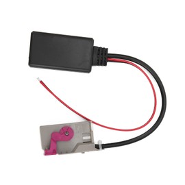 Car Bluetooth AUX Module, 32Pin Vehicle AUX‑IN Cable Adapter Wireless Audio Adapter Replacement for for A4 A6 R8 RNS-E