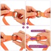 sourcing map 25 Pack Metal Slide Adjustable Buckle 1/2" Rectangle
