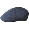 Kangol Wool Flexfit 504 Flat Cap, Blue (Denim), Large (Manufacturer