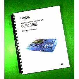 Unbranded Owners Manual for Yamaha MD8 MultiTrack Recorder 115 Pages W/Clear Covers!
