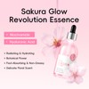 Sakura Face Serum, 100ml Daily Essence with Travel Size &