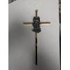 7 Inch Brass GUARDIAN ANGEL Wall Cross Great gift for