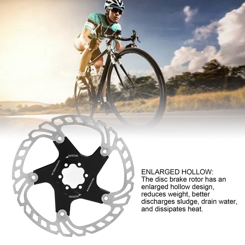 Bike Disc Brake Rotor Light Weight Heat Dissipation Mountain Road