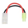 16AWG Cable Wire,13 cm Large Male/Female to Mini Female/Male Adapter