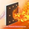 2 Pack 48'' x 20'' Welding Blanket Fireproof, 1/5"(5mm) Thickened