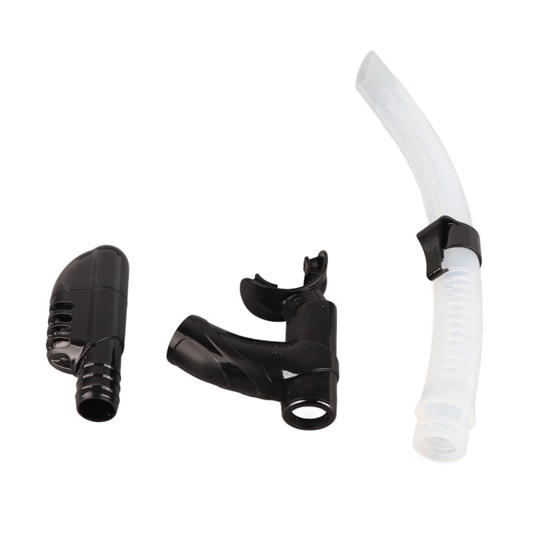 Snorkel Diving Goggles Portable Folding Silicone Full Dry Top Snorkel