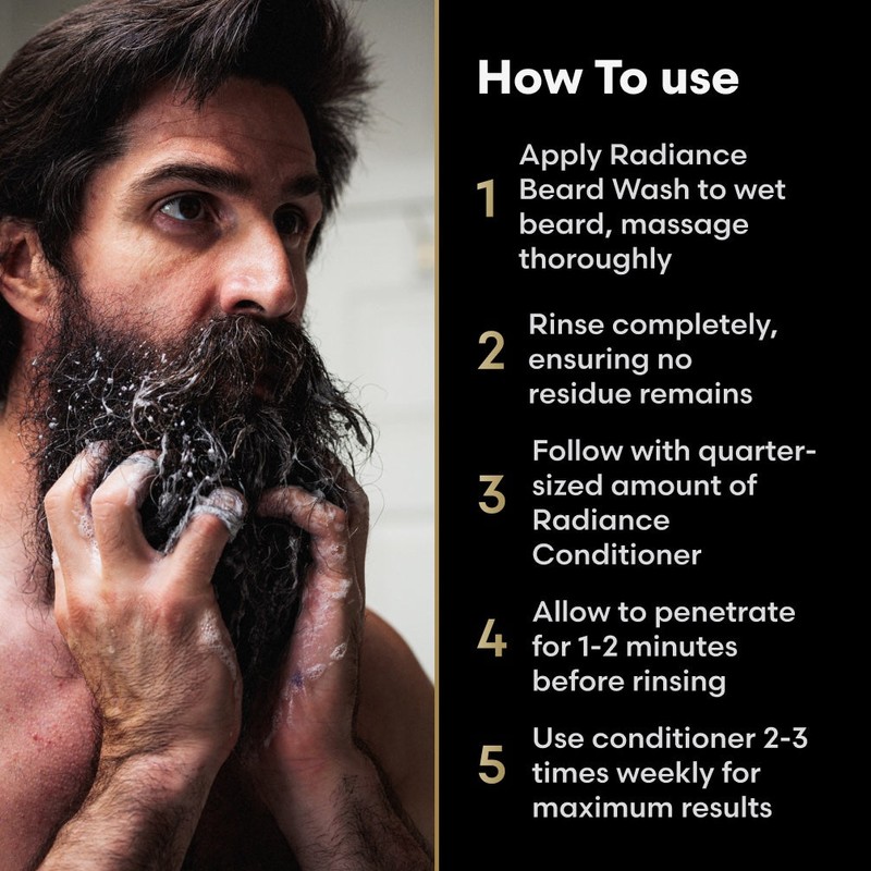 The Beard Struggle Radiance Beard Bundle Gold Collection, Valhalla's Gates