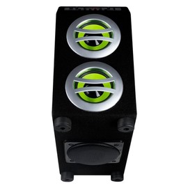 Sondpex CSF-D45B Portable Bluetooth Speaker System and Music Player - Clear Sound, Deep Bass, 12-Hour Battery, USB/SD Slots, FM Radio - Stream Wireless Music with EQ, AUX Input - MP3/WMA Support