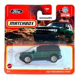 Matchbox 2022 Ford Bronco Sport 44/100