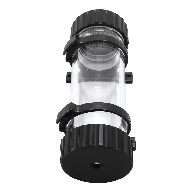 Cylindrical Water Cooling Tank PC Water Tank Built in Filtration