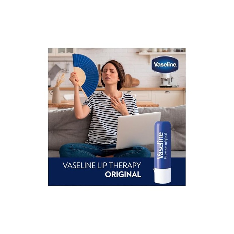 Vaseline Paquete de 4 variedades de terapia de labios, bálsamo
