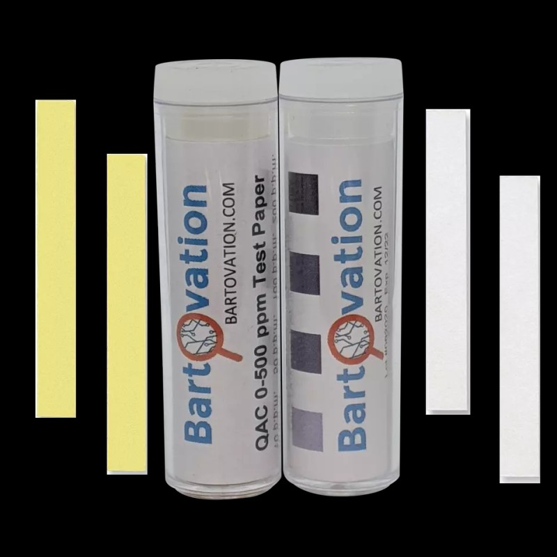Bartovation Restaurant Sanitizer Test Kit for Quat 0-500 ppm &