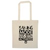Flox Creative Baking mode activated tote bag