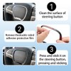 VANEST Central Control Steering Button Frame Trim Compatible with Dodge
