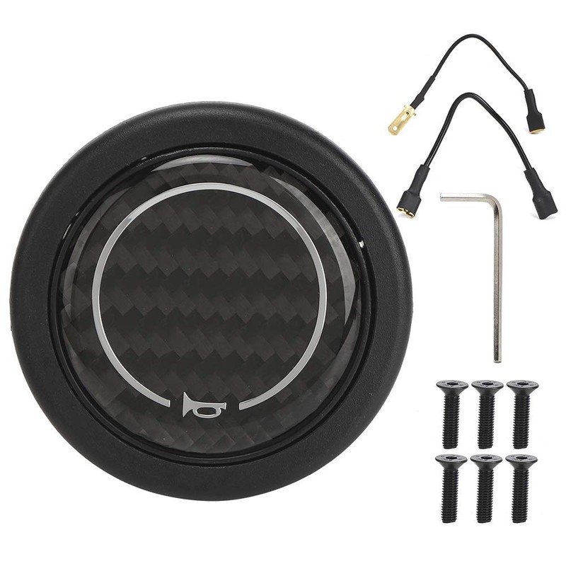 Horn Push Button Carbon Fiber Horn Button, Horn Button Replacement