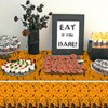 Halloween Table Cloth, Spooky Scary Pumpkin Bat Castle Halloween Decoration