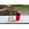 Votive Cup w/ Hanging Brass Holder - Sanctuary Icon Lamp