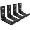 YOCZOX Foldable Wall Hook, Invisible Folding Wall Mount, 4 Pieces
