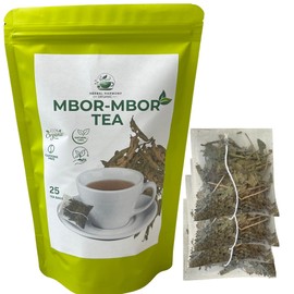 Mborr Mborr Tea, mbor mbor gambian leaf tea, Herbal Tea,All-natural ingredients,mborr mborr,25 tea bags